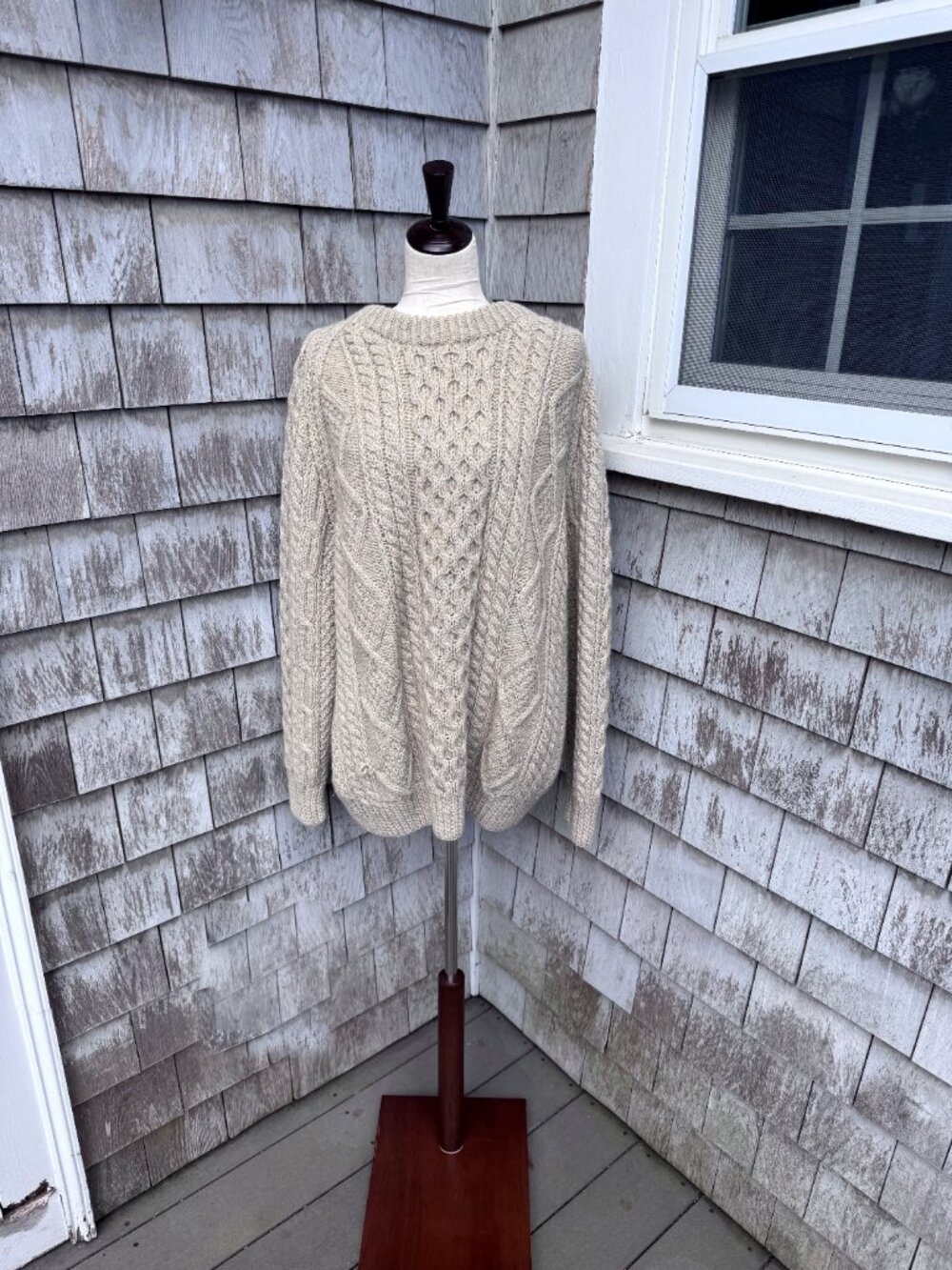 Sliabh Liag Donegal Ireland Hand Knit Wool Sweater